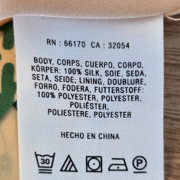 🔴Charlotte Taylor Women Dress Novality Grass Hopper Pattern Green‎ and yellow 2 - Picture 14 of 17